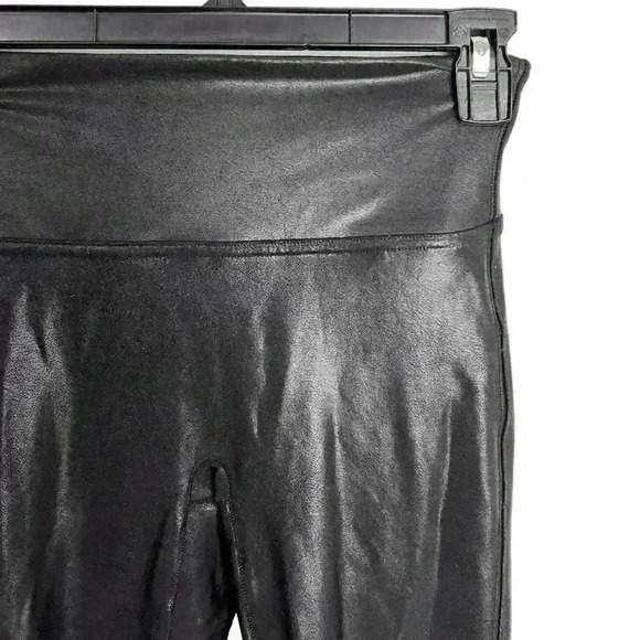 Spanx Faux Leather Leggings Black Size Small - Picture 5 of 11